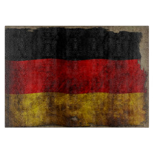 Deutsch Flagge - Vintage... Schneidebrett
