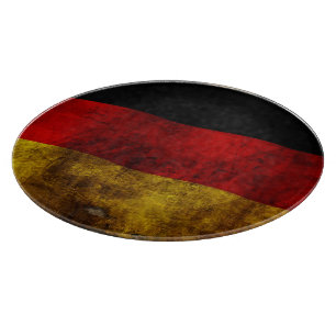 Deutsch Flagge - Vintage... Schneidebrett