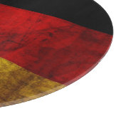 Deutsch Flagge - Vintage... Schneidebrett (Ecke)