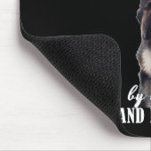 Deutsch Funny American German Dogs Quotes Germany  Mousepad (Ecke)