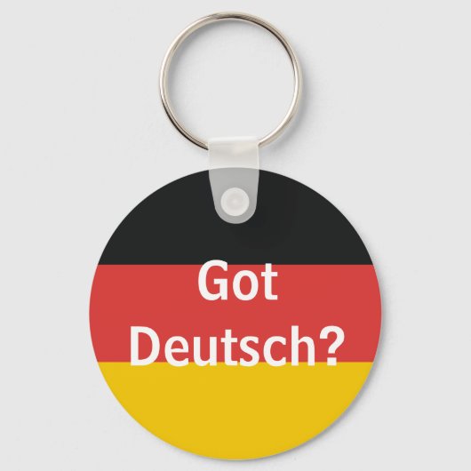 Deutsch got? schlüsselanhänger (Vorderseite)