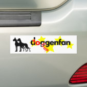 Deutsch: Great Dane Fan Autoaufkleber (Auf Auto)