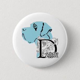 Deutsch: Hund Button