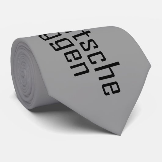 Deutsch: Hund Krawatte (Gerollt)