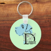 Deutsch: Hund Schlüsselanhänger (Vorderseite)