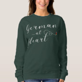Deutsch im Herzen Deutschlands Sweatshirt (Vorderseite)