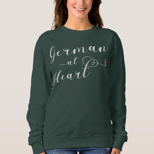 Deutsch im Herzen Deutschlands Sweatshirt (Vorderseite)