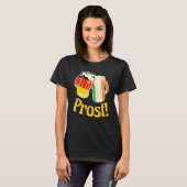 Deutsch - Irland Hurra Prost T-Shirt (Vorne ganz)