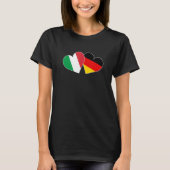 Deutsch Italienisch Deutschland Italienisch Deutsc T-Shirt (Vorderseite)