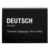 DEUTSCH KALENDER (Titelbild)