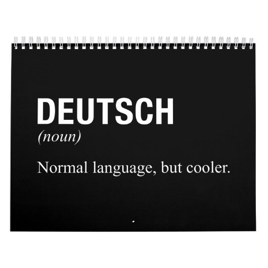 DEUTSCH KALENDER (Titelbild)