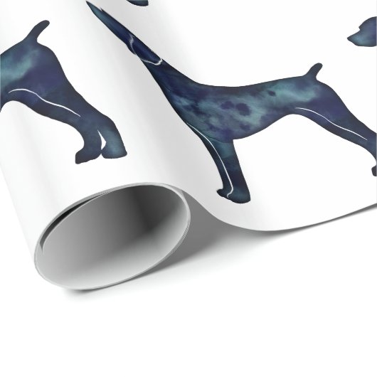 Deutsch Kurzblendfarbe Geschenkpapier (Rolleneckpunkt)