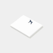 Deutsch Kurzblendfarbe Post-it Klebezettel (angewinkelt)