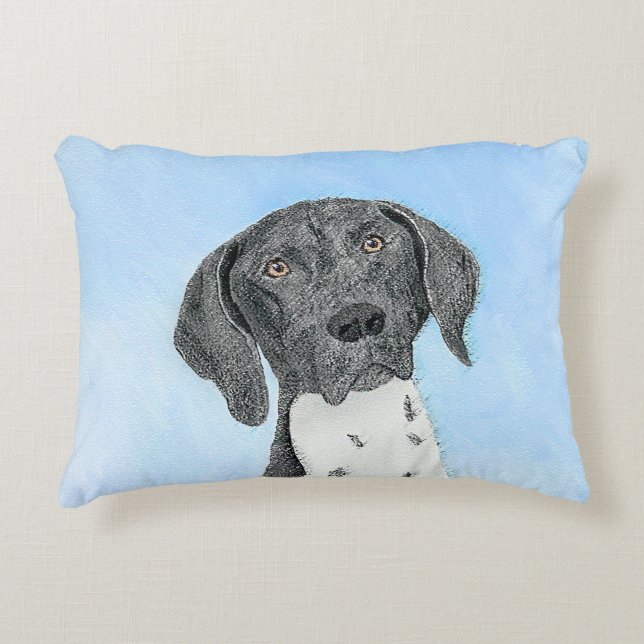 Deutsch Kurzfilme - Original Kunst Dekokissen (Vorderseite)