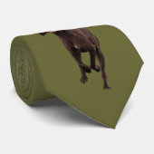 Deutsch Kurzfilme Pointer Pet-Lover Fashion Krawat Krawatte (Gerollt)