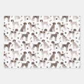 Deutsch Kurzgezogener Zeiger-Hundeknochen und Paw Geschenkpapier Set (Vorderseite 2)