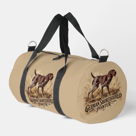Deutsch Kurzhaar Duffle Bag (Linke Seite)