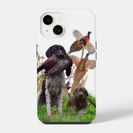 Deutsch Kurzhaar    iPhone Hülle (Rückseite)