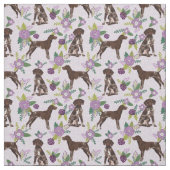 Deutsch Kurzhaar-Lavaflorale Stoff (Muster)