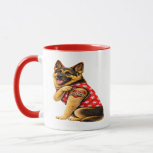 Deutsch Kurzhaar-Mutter-Tätowierung Tasse