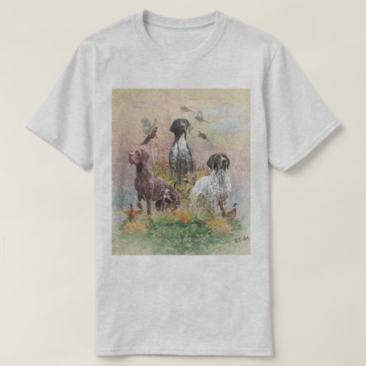 Deutsch Kurzhaar T-Shirt (Design vorne)