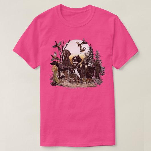 Deutsch Kurzhaar T-Shirt (Design vorne)