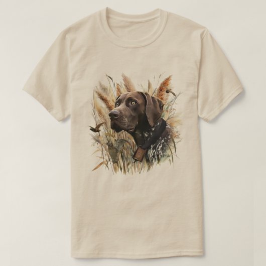 Deutsch Kurzhaar T-Shirt (Design vorne)