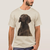 Deutsch Kurzhaar  T-Shirt (Vorderseite)