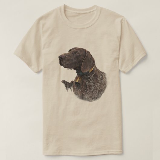 Deutsch Kurzhaar T-Shirt (Design vorne)