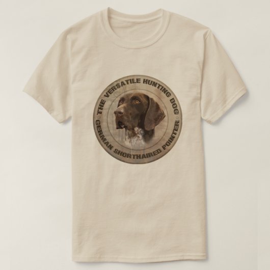 Deutsch Kurzhaar T-Shirt (Design vorne)