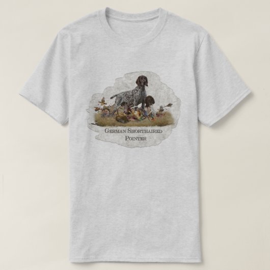 Deutsch Kurzhaar T-Shirt (Design vorne)