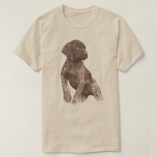 Deutsch Kurzhaar T-Shirt (Design vorne)