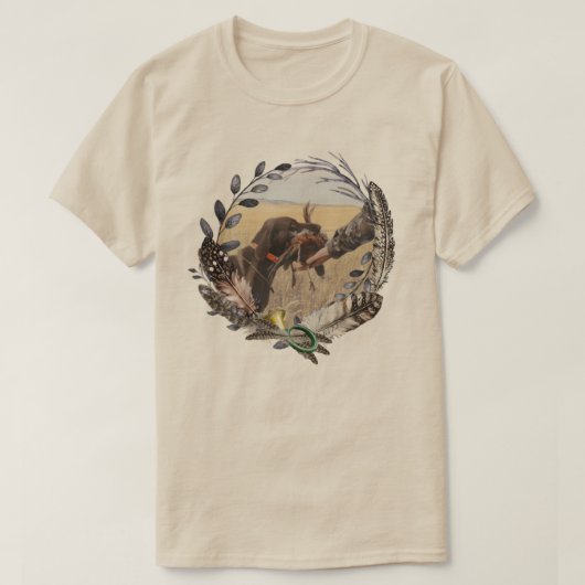 Deutsch Kurzhaar T-Shirt (Design vorne)