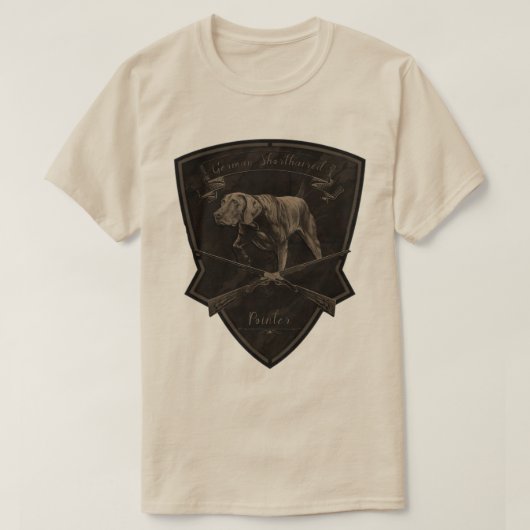 Deutsch Kurzhaar T-Shirt (Design vorne)