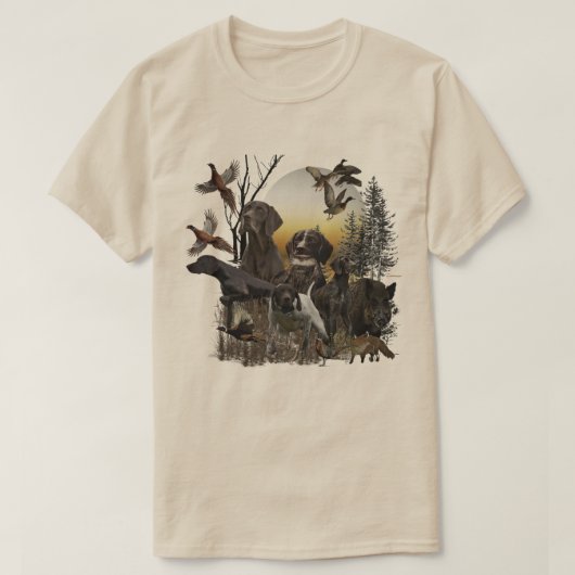 Deutsch Kurzhaar  T-Shirt (Design vorne)