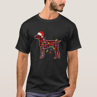 Deutsch Kurzhaarige Pointer Christmas Pajamas Fami T-Shirt