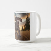 Deutsch Kurzhaarige Pointer-Elegante Tasse (VorderseiteRechts)