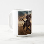 Deutsch Kurzhaarige Pointer-Elegante Tasse (Vorderseite Links)
