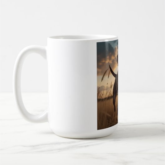 Deutsch Kurzhaarige Pointer-Elegante Tasse (Links)