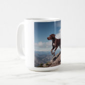 Deutsch Kurzhaarige Pointer-Elegante Tasse (Vorderseite Links)