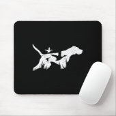 Deutsch Kurzhaarige Pointer GSP Jagdhunde Mousepad (Mit Mouse)