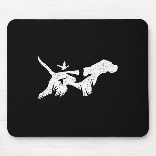Deutsch Kurzhaarige Pointer GSP Jagdhunde Mousepad (Vorne)
