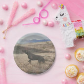 Deutsch Kurzhaarige Pointer-Jagdquai , Kunst Pappteller (Party)