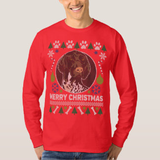 Deutsch Kurzhaarige Pointer Ugugy Weihnachtssüßer T-Shirt