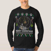 Deutsch Kurzhaarige Pointer Ugugy Weihnachtssüßer T-Shirt (Vorderseite)