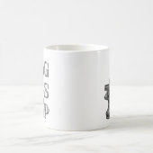 Deutsch Kurzhaarige Pointer-Welpe-Triptych-Leinwan Kaffeetasse (Mittel)