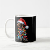 Deutsch Kurzhaarige Pointerdog Liebhaber Weihnacht Kaffeetasse (Links)