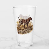 Deutsch Kurzhaariger Vorstehhund Glas (Vorderseite)