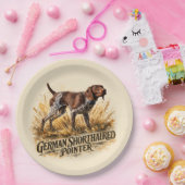 Deutsch Kurzhaariger Vorstehhund Pappteller (Party)