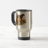 Deutsch Kurzhaariger Vorstehhund Reisebecher (Vorderseite Links)